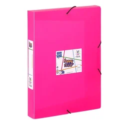 Viquel Happy Fluo - Boîte de classement plastique - dos 45 mm - disponible dans différentes couleurs