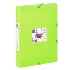 Viquel Happy Fluo - Boîte de classement plastique - dos 45 mm - disponible dans différentes couleurs