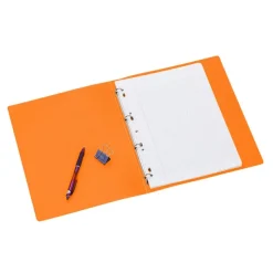 Viquel Happy Fluo - Classeur 4 anneaux - Dos 25 mm - A4 - disponible dans différentes couleurs