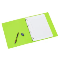 Viquel Happy Fluo - Classeur 4 anneaux - Dos 25 mm - A4 - disponible dans différentes couleurs