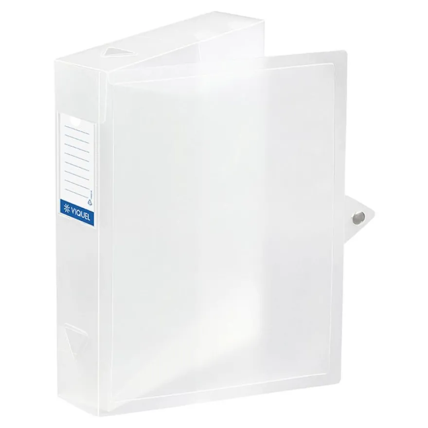 Viquel Propyglass - Boîte de classement plastique - dos 60 mm - incolore