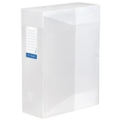 Viquel Propyglass - Boîte de classement plastique - dos 100 mm - incolore
