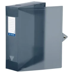 Viquel Propyglass - Boîte de classement plastique - dos 80 mm - disponible dans différentes couleurs