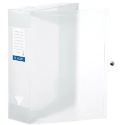 Viquel Propyglass - Boîte de classement plastique - dos 80 mm - disponible dans différentes couleurs