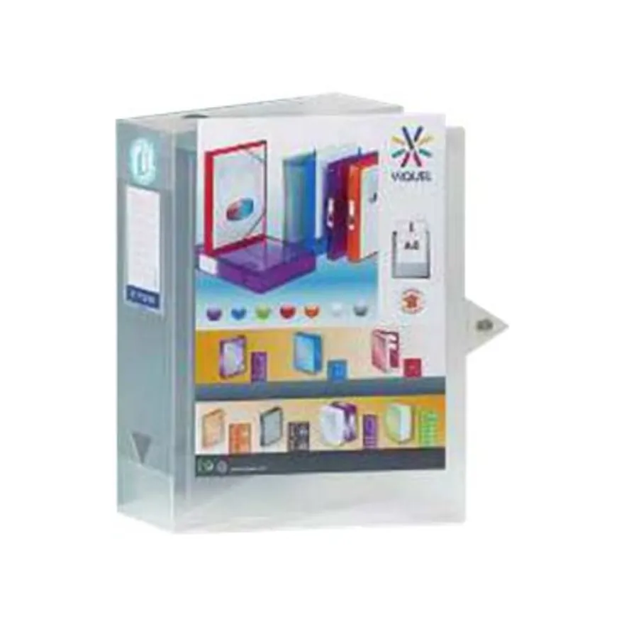 Viquel Propyglass - Boîte de classement personnalisable - dos 100 mm - incolore