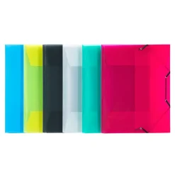 Viquel Propyglass - Chemise polypro à rabats - A3 - disponible dans différentes couleurs