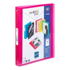 Viquel Propyglass - Classeur à anneaux personnalisable - Dos 35 mm - A4 - disponible dans différentes couleurs
