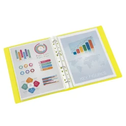 Viquel Propyglass - Classeur à anneaux - Dos 25 mm - A4 - disponible dans différentes couleurs