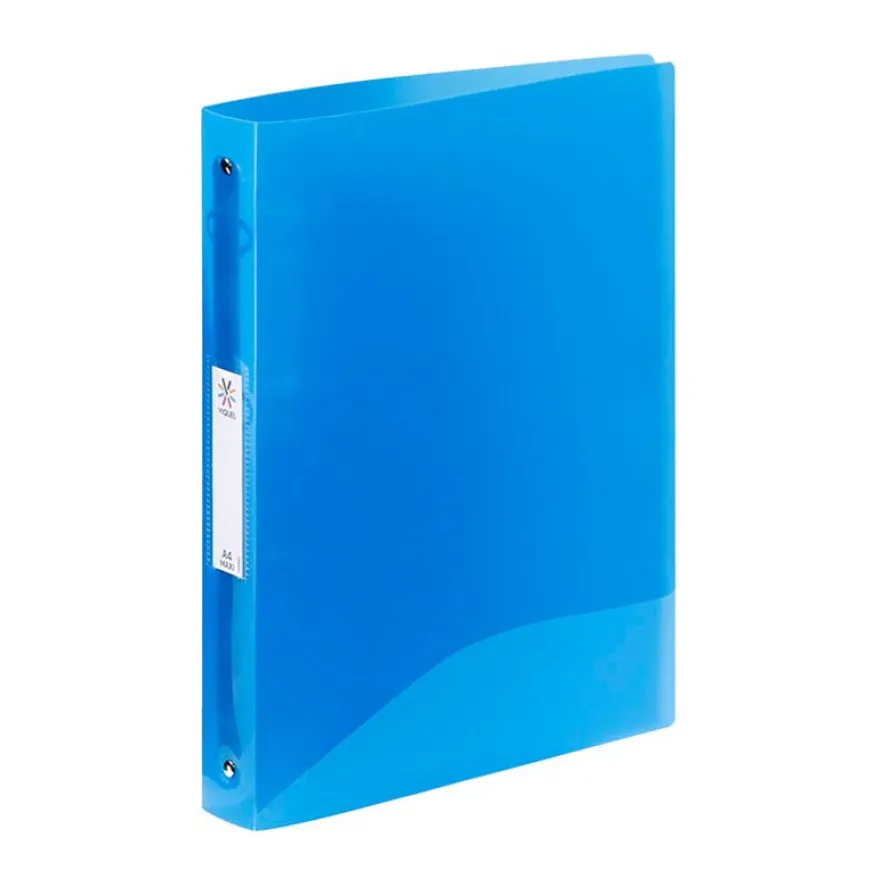 Viquel Propyglass - Classeur à anneaux - Dos 40 mm - A4 Maxi - pour 225 feuilles - disponible dans différentes couleurs