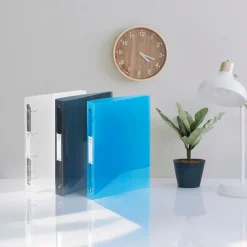 Viquel Propyglass - Classeur à anneaux - Dos 40 mm - A4 Maxi - pour 225 feuilles - disponible dans différentes couleurs