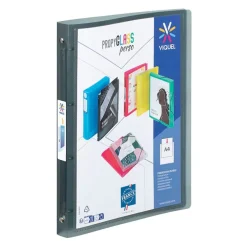 Viquel Propyglass - Classeur à anneaux personnalisable - Dos 25 mm - A4 - disponible dans différentes couleurs