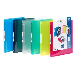 Viquel Propyglass - Classeur à anneaux personnalisable - Dos 25 mm - A4 - disponible dans différentes couleurs