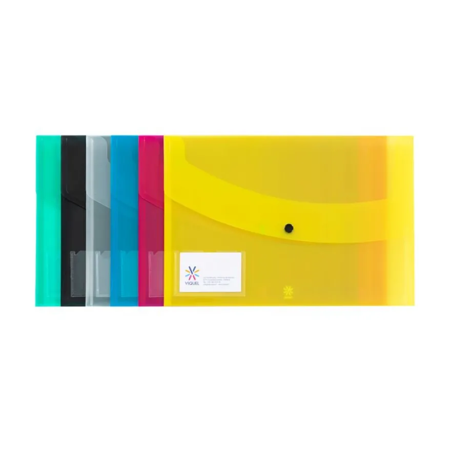 Viquel Propyglass - Enveloppe plate - A4 - disponible dans différentes couleurs