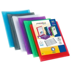 Viquel Propyglass - Porte vues personnalisable - 160 vues - A4 - disponible dans différentes couleurs