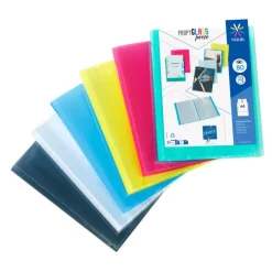 Viquel Propyglass - Porte vues personnalisable - 80 vues - A4 - disponible dans différentes couleurs