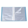 Viquel Propyglass Geode - Porte vues personnalisable à pochettes repositionnables - 60 vues - A4 - bleu