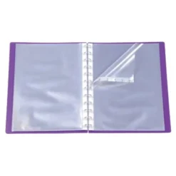 Viquel Propyglass Geode - Porte vues personnalisable à pochettes repositionnables - 60 vues - A4 - disponible dans différentes couleurs