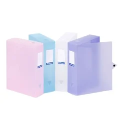 Viquel Propysoft - Boîte de classement plastique - dos 80 mm - disponible dans différentes couleurs