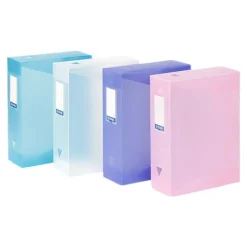 Viquel Propysoft - Boîte de classement plastique - dos 100 mm - disponible dans différentes couleurs