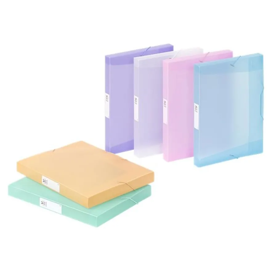 Viquel Propysoft - Boîte de classement plastique A4 - dos 30 mm - disponible dans différentes couleurs