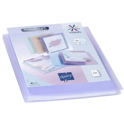 Viquel Propysoft - Porte vues personnalisable - 80 vues - A4 - disponible dans différentes couleurs