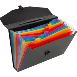 Viquel Rainbow Class - Classeur ménager (valisette trieur) 12 onglets