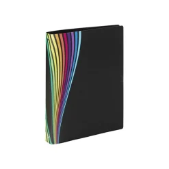 Viquel Rainbow Class - Classeur à anneaux - DOS 35 mm - A4 - capacité 250 feuilles - noir