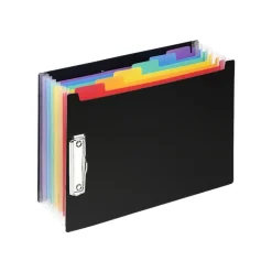 Viquel Rainbow Class - Trieur extensible 6 positions avec porte-bloc