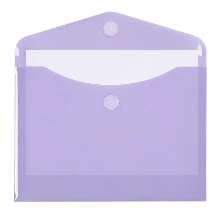 Viquel Rainbow Pastel - Enveloppe 25 x 18 cm - Double poche - Couleurs assorties
