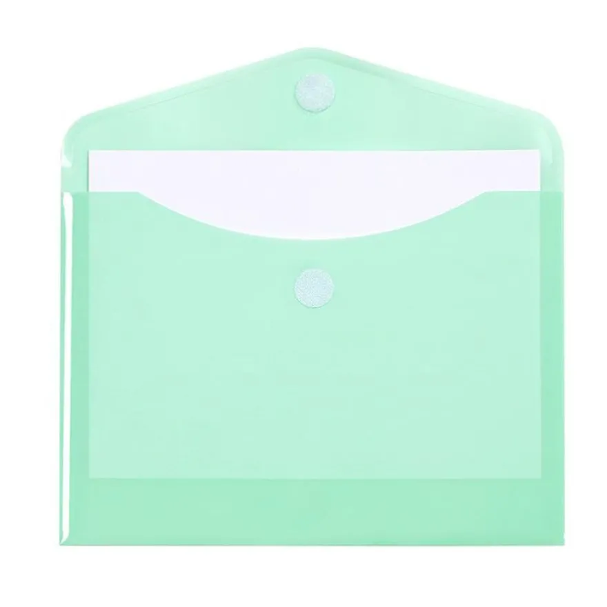 Viquel Rainbow Pastel - Enveloppe 25 x 18 cm - Double poche - Couleurs assorties