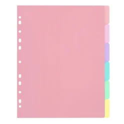 Viquel Rainbow Pastel - Intercalaire 6 positions - A4 Maxi