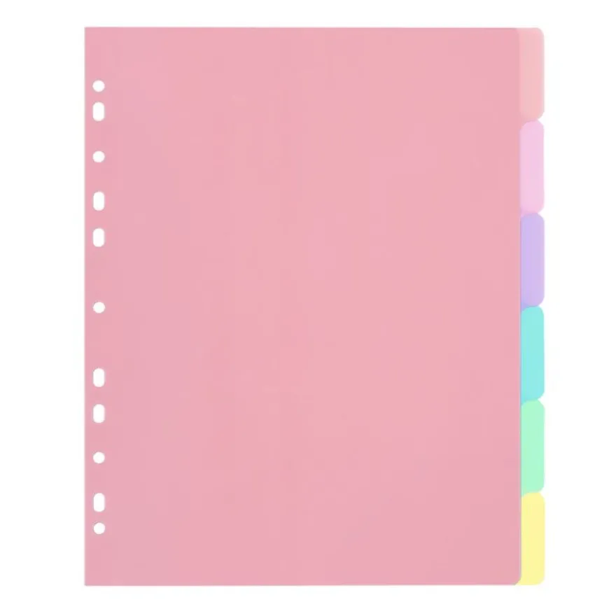 Viquel Rainbow Pastel - Intercalaire 6 positions - A4 Maxi