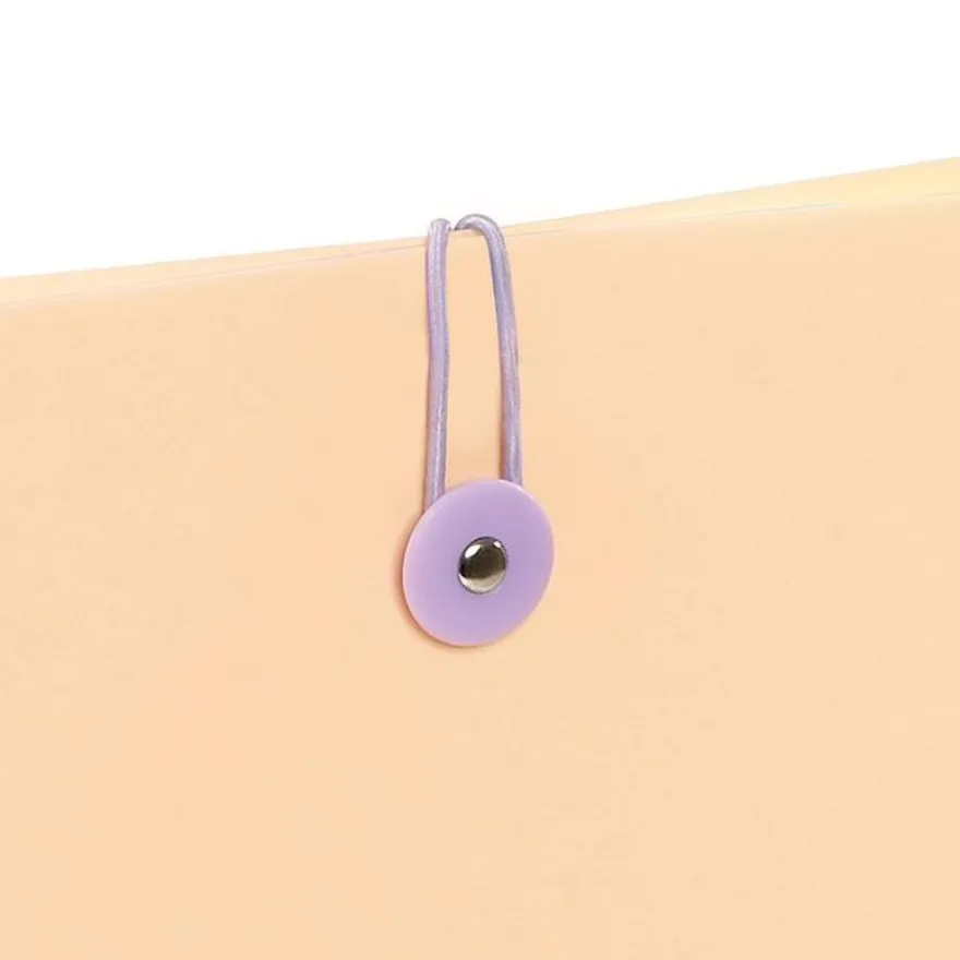 Viquel Rainbow Pastel - trieur à soufflet - 6 positions - pour A4 - disponible en différents coloris