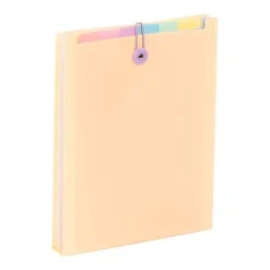 Viquel Rainbow Pastel - trieur à soufflet - 8 positions - pour A4 - disponible en différents coloris