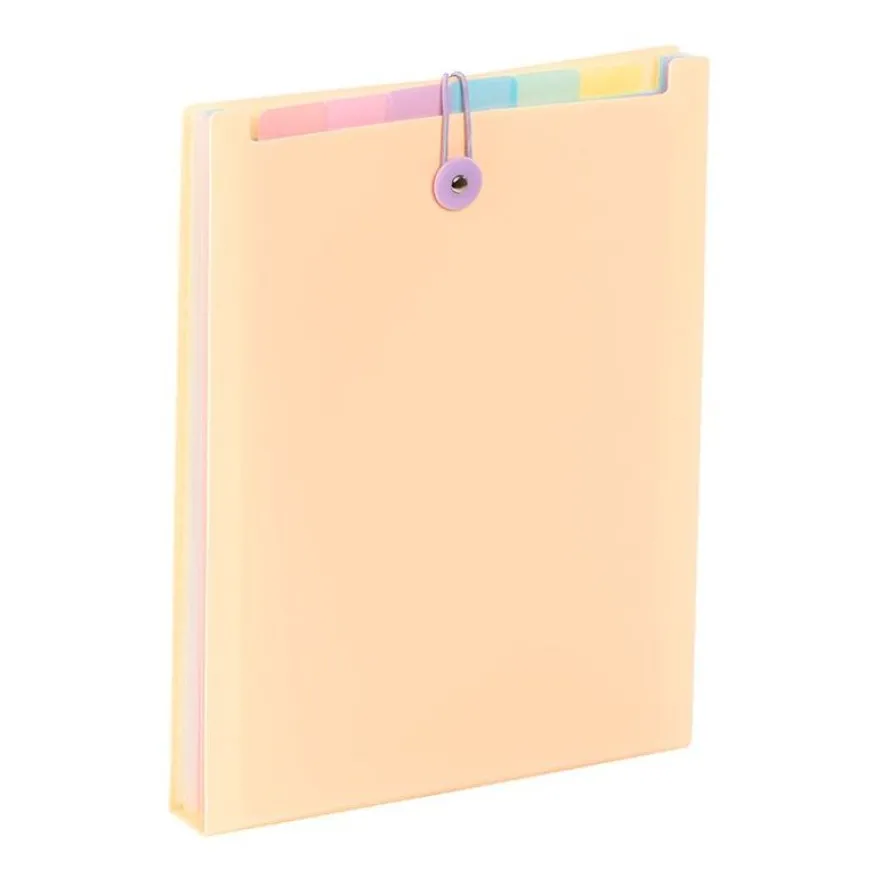 Viquel Rainbow Pastel - trieur à soufflet - 8 positions - pour A4 - disponible en différents coloris