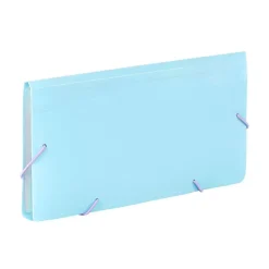 Viquel Rainbow Pastel - Trieur à soufflet - 8 positions - format chèque - disponible en différents coloris