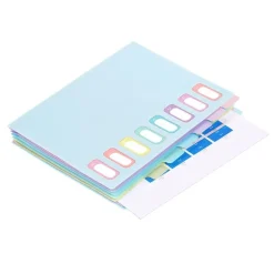 Viquel Rainbow Pastel - trieur à soufflet - 8 positions - pour A4 - à onglets - disponible en différents coloris