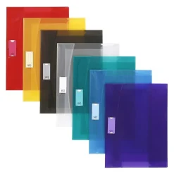 Viquel Strong - Protège cahier avec rabats - 17 x 22 cm - transparent