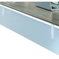 Voile de fond pour bureau - L160 cm - translucide