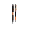 Vuarnet Aspen Sport - Parure de stylo à bille et stylo plume - orange et noir