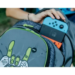 Walker Fame - Sac à dos Gamer Olive - 2 compartiments - Carpentras