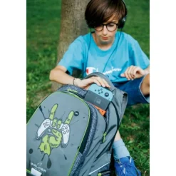 Walker Fame - Sac à dos Gamer Olive - 2 compartiments - Carpentras