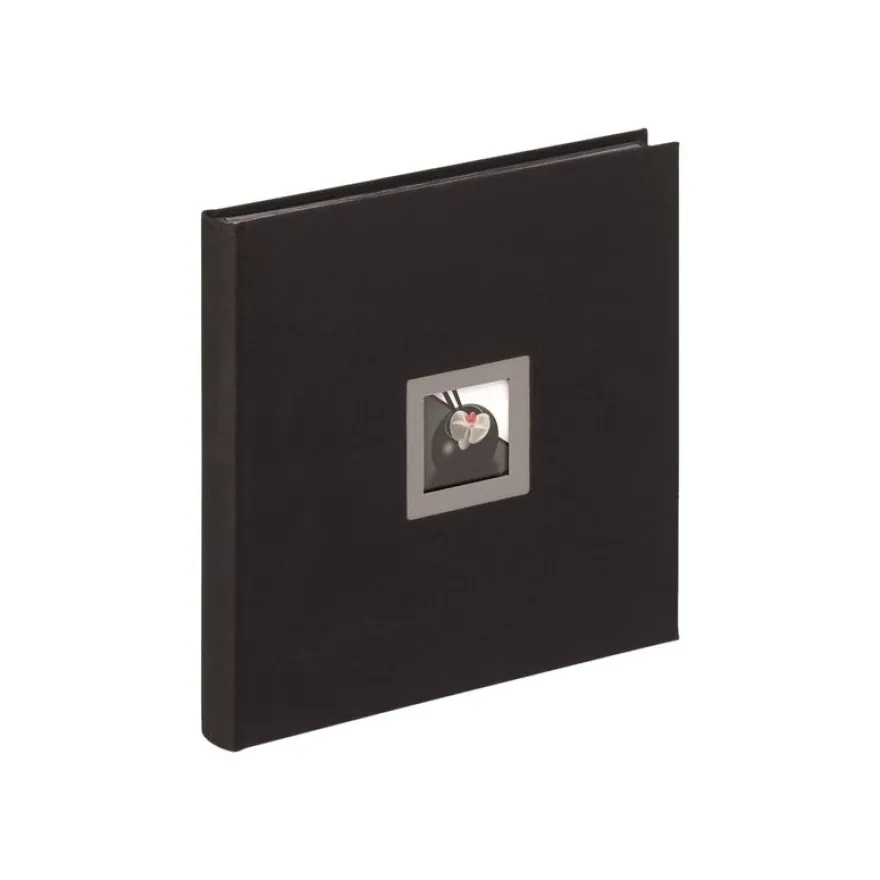 Walther - Album photo 30 x 30 cm - Black & White - noir