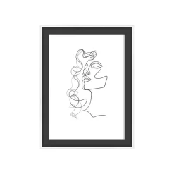 Walther Silhouette - Cadre photo - 13 x 18 cm - bois - noir