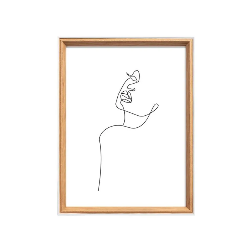 Walther Silhouette - Cadre photo - 18 x 24 cm - bois - chêne