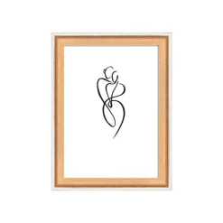 Walther Silhouette - Cadre photo - 10 x 15 cm - bois - hêtre