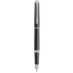 Waterman Hemisphere - Stylo plume - noir laqué - pointe moyenne