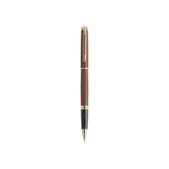 Waterman Hémisphère - Roller pointe fine - métallique rouge cuivre - encre noire