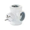 WATT & CO - Multiprise triplite rotative - blanc