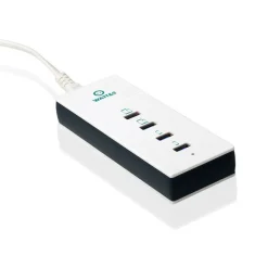 Watt&Co - Chargeur secteur réversible ultra rapide - 4 ports USB